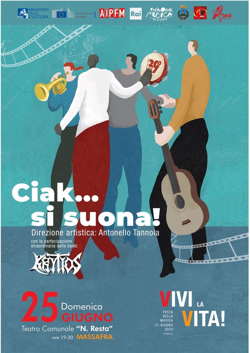 ViviTv Massafra "Ciak… si suona!", al teatro Resta l’iniziativa