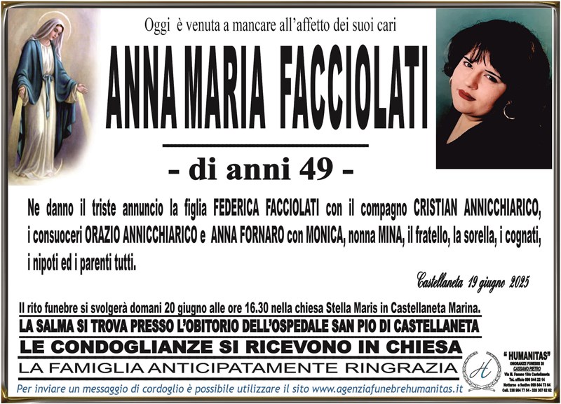 manifesto funebre