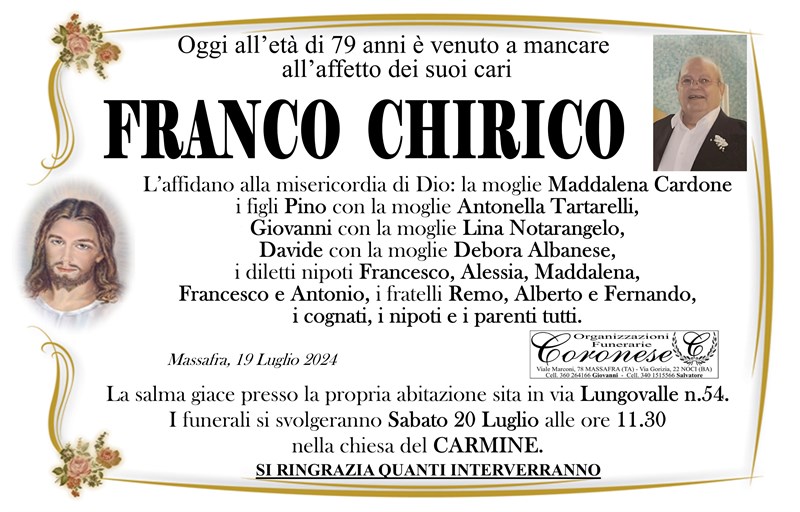 manifesto funebre