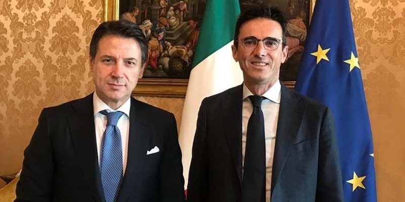 Giuseppe Conte e Mario Turco 