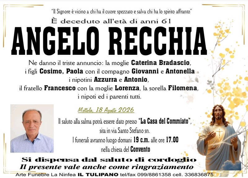 manifesto funebre