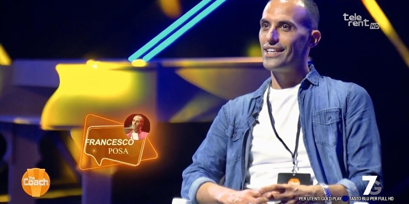 Francesco Posa sulla 7 Gold Francesco Posa sulla 7 Gold