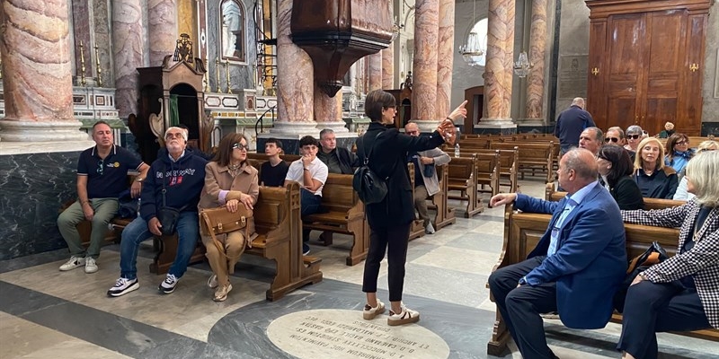 Rotariani in visita alla Cattedrale