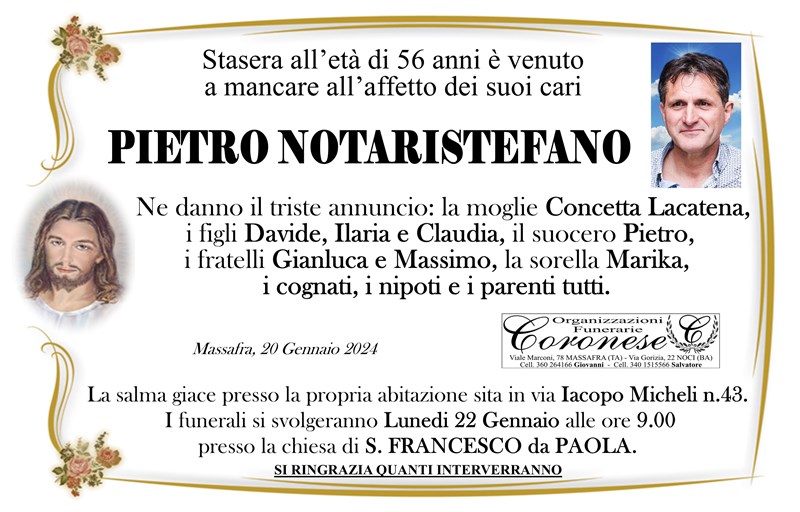 manifesto funebre