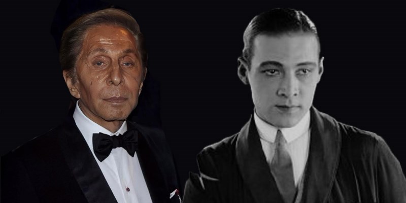 Storie del Mito: Valentino Garavani e Rodolfo Valentino