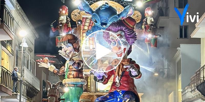 Trionfo di cartapesta: ecco i vincitori del 73° Carnevale di Massafra