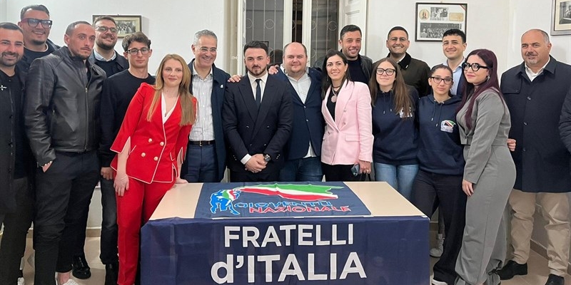 Presentato il movimento "Gioventù Nazionale", Alessio Pinto è il coordinatore