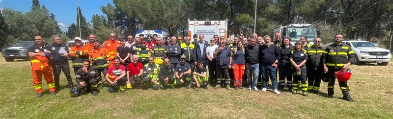 Protezione civile: formati nuovi operatori antincendio
