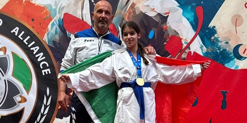 "World Karate Alliance" di Varsavia: medaglia d'oro per una karateka di Castellaneta