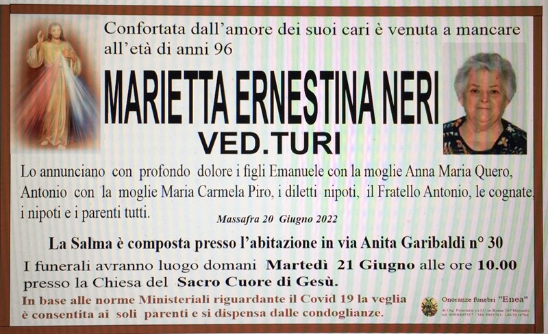 manifesto funebre