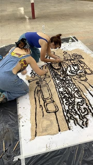 Infiorata del LabUM e devozione: Mottola celebra la Madonna del Carmine