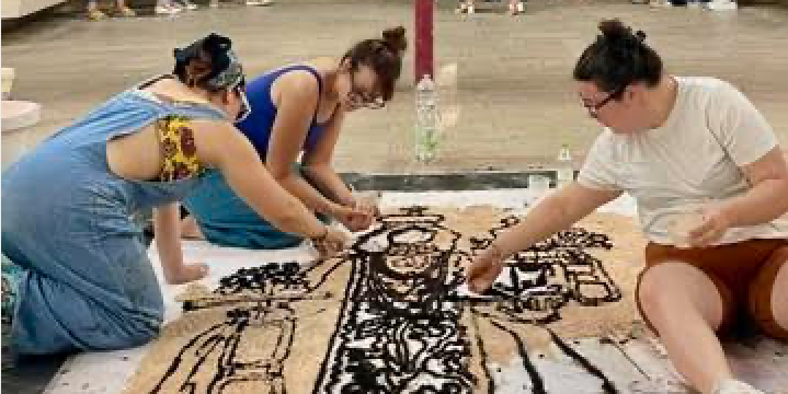 Infiorata del LabUM e devozione: Mottola celebra la Madonna del Carmine