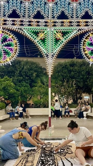 Infiorata del LabUM e devozione: Mottola celebra la Madonna del Carmine
