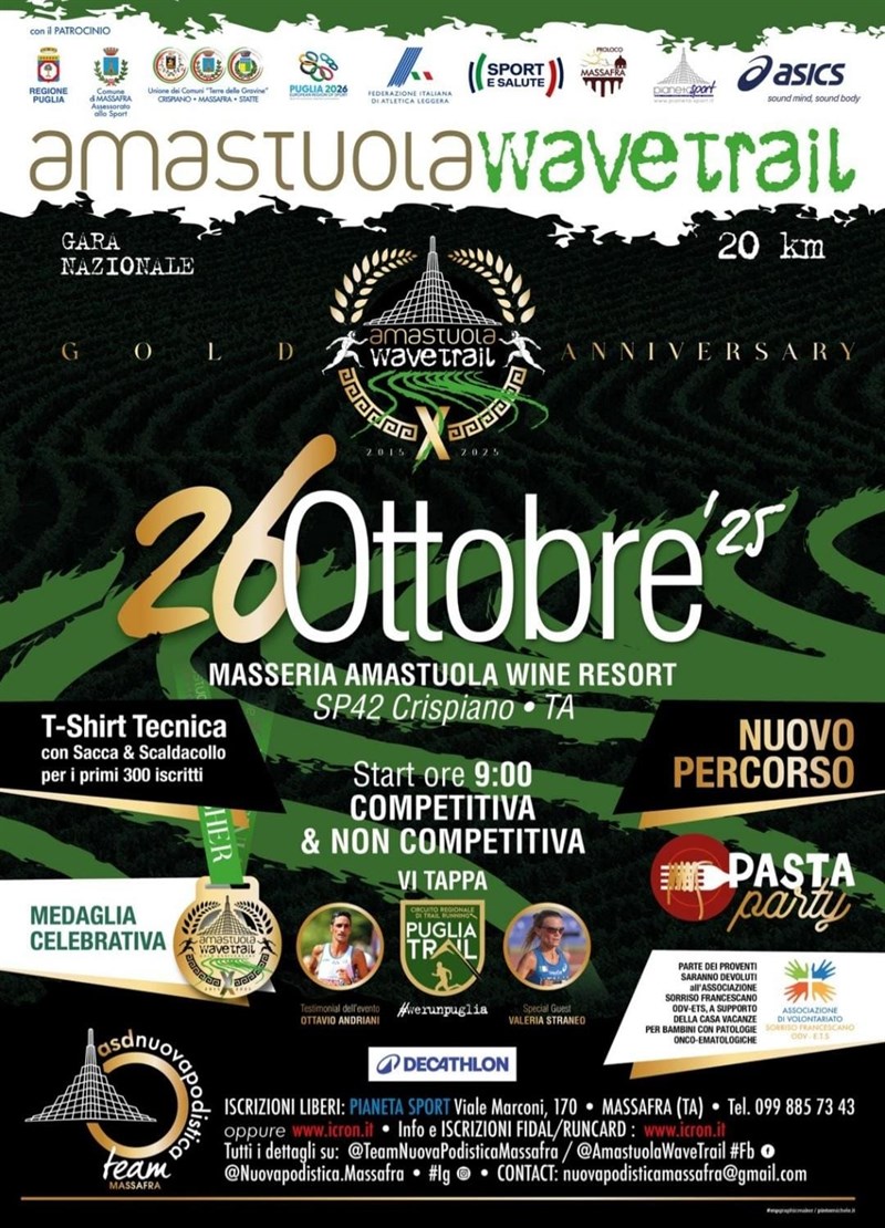 Locandina Amastuola Wave Trail