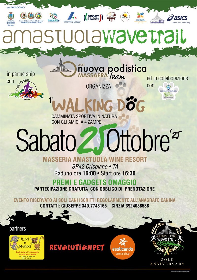 Locandina Walkinkg dog