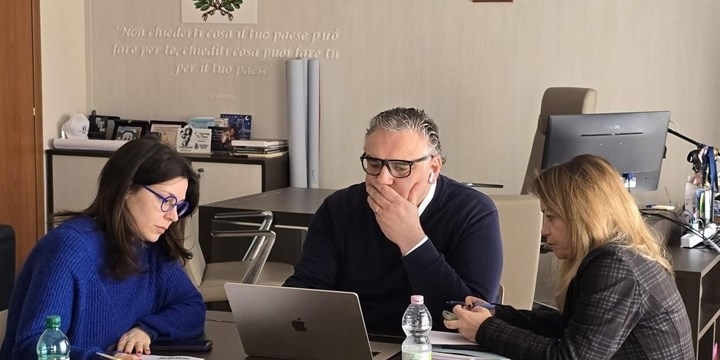 Sindaco e assessori a lavoro