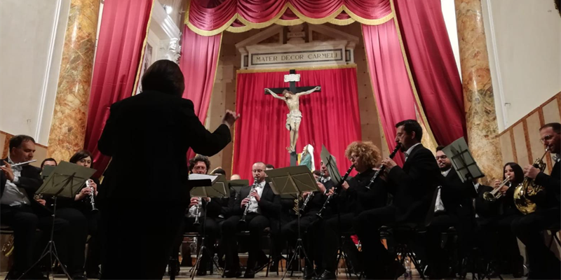 Concerto della Passione: le note della passione risuonano al Carmine
