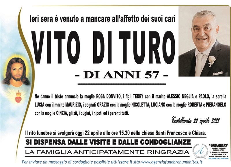 Anniversario di Vito Di Turo