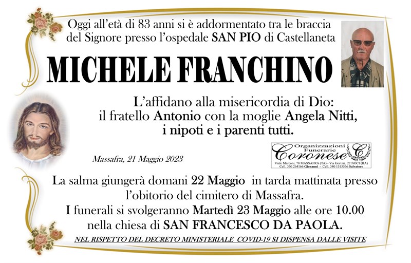Trigesimo di Michele Franchino