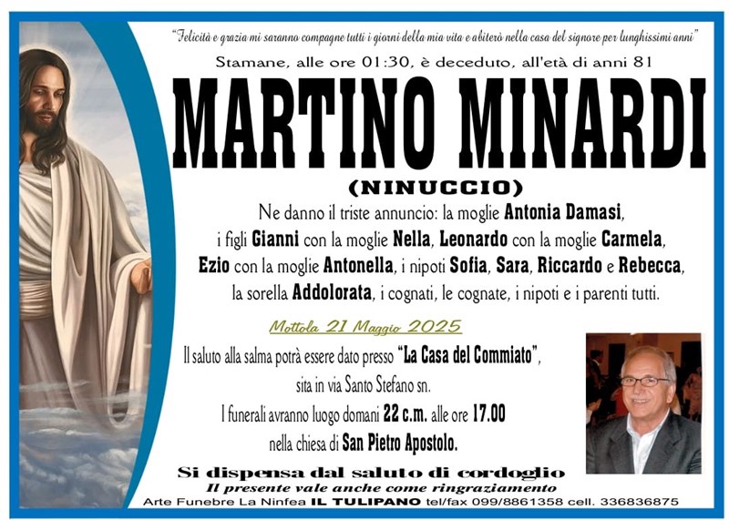 manifesto funebre