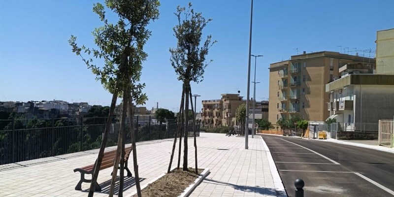 Il nuovo lungoburrone di via Punta del Capillo