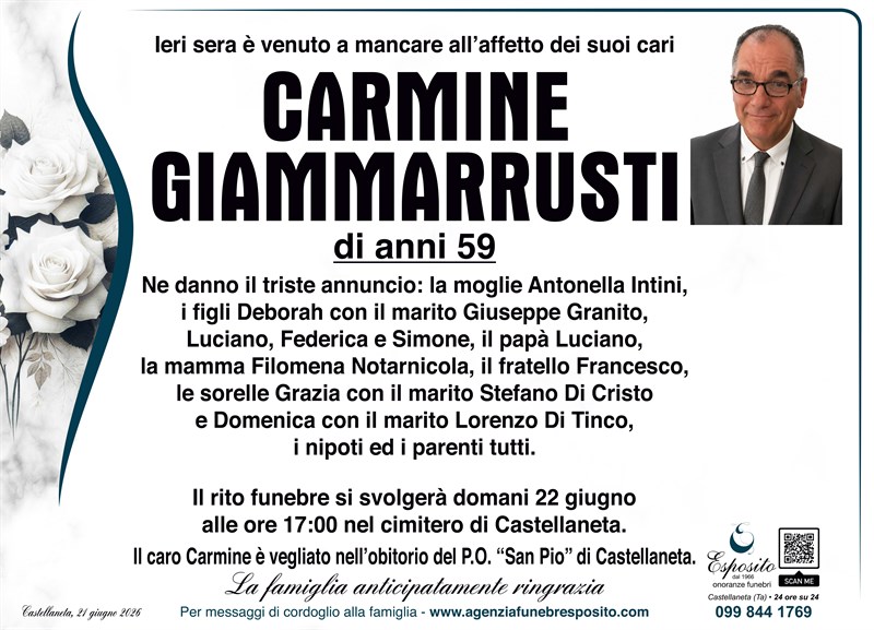 manifesto funebre