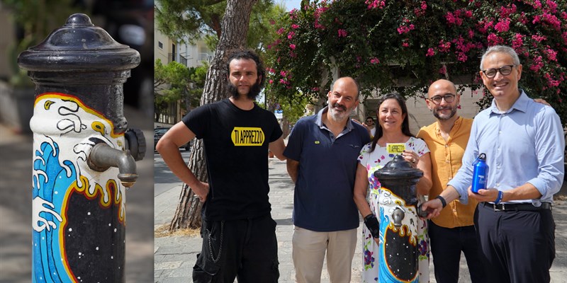 Da sinistra: De Marco-Muciaccia-Portincasa-Carrieri-Crudele