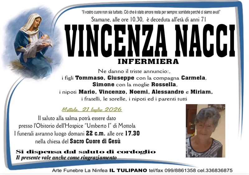 manifesto funebre