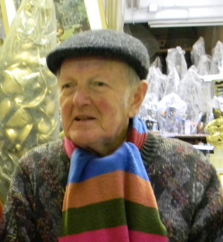 Roma (2013) Il maestro Luigi Gheno nel suo studio