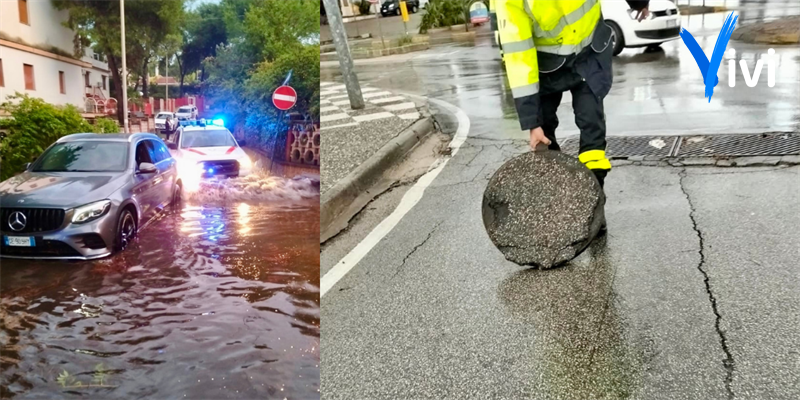 Gli allagamenti a Massafra