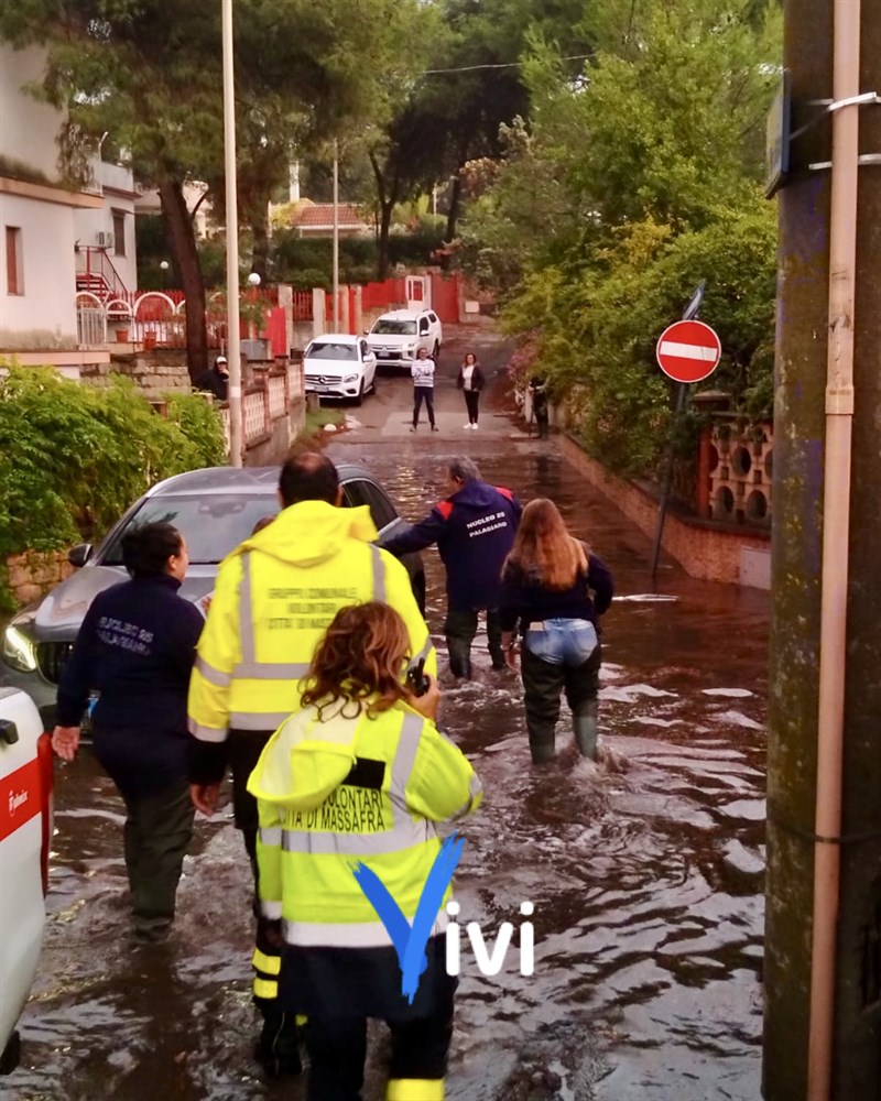 Gli allagamenti a Massafra