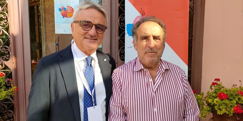 l presidente Aloisio e il professor Ciccone l presidente Aloisio e il professor Ciccone