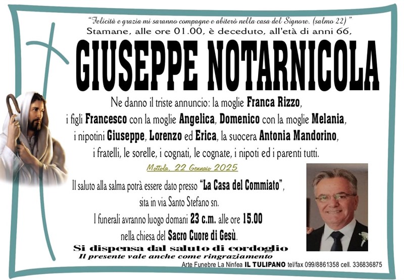 manifesto funebre
