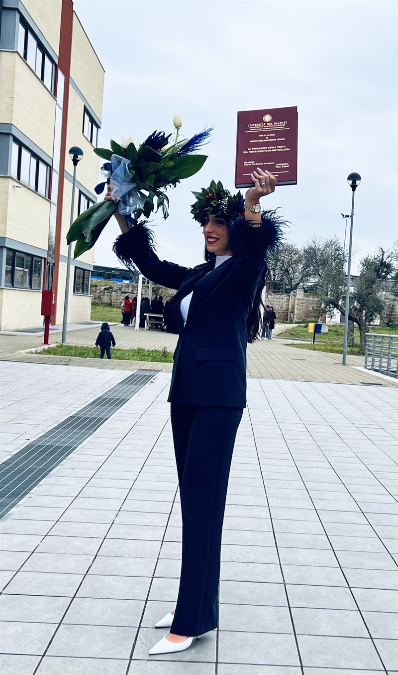 Congratulazioni a Flavia D'Amati