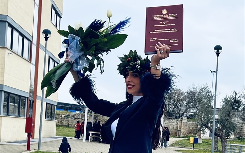 Congratulazioni a Flavia D'Amati