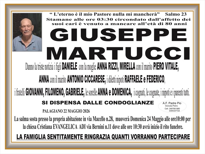 manifesto funebre