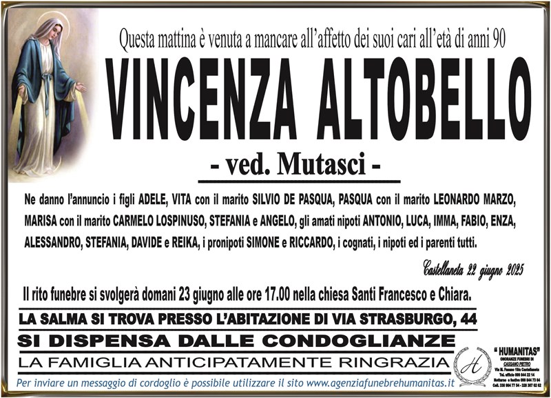 manifesto funebre