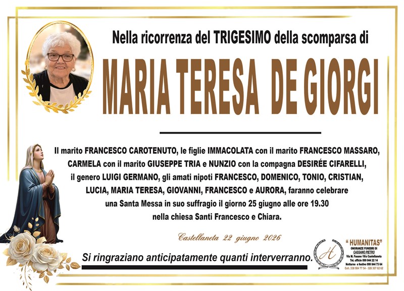 Maria Teresa De Giorgi