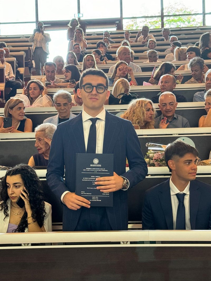 Congratulazioni ad Andrea Carbotti