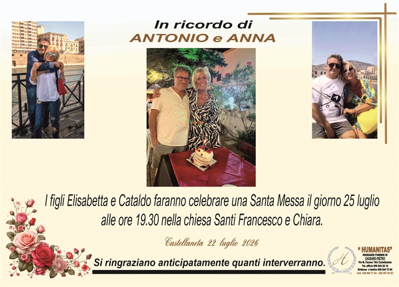 Anniversario di Antonio Basile