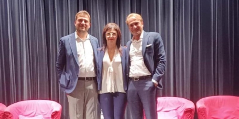 Da sinistra: Domenico Miccolis, Giancarla Zaccaro e Saverio Ramunno Da sinistra: Domenico Miccolis, Giancarla Zaccaro e Saverio Ramunno
