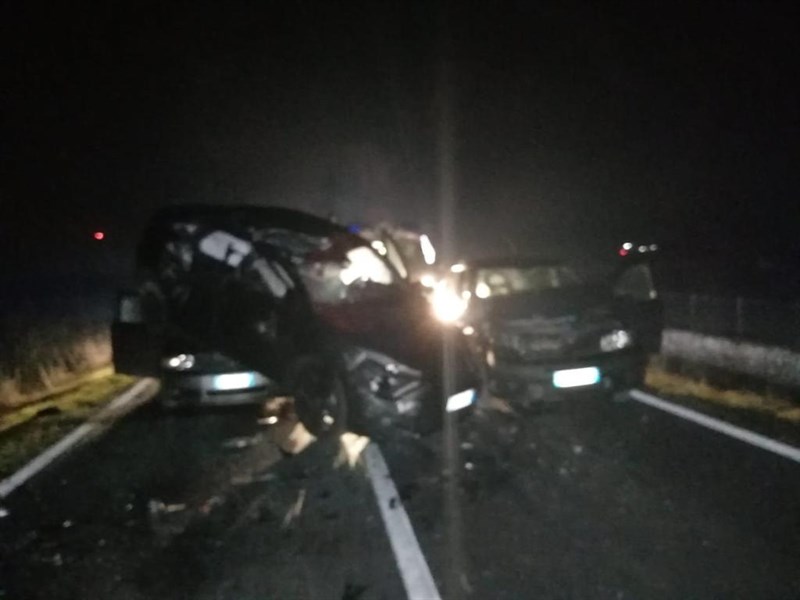 Incidente sulla strada statale 7