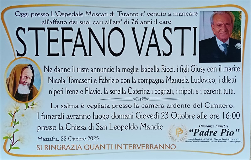 manifesto funebre