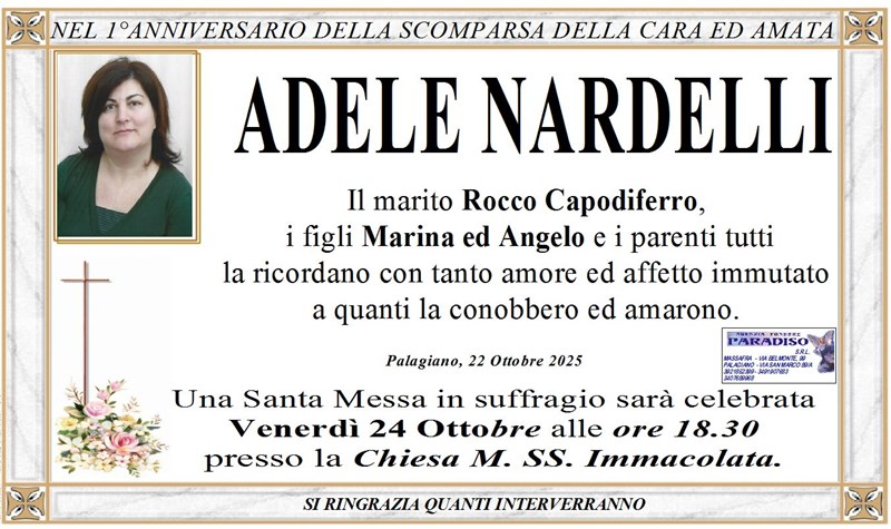 Anniversario di Adele Nardelli