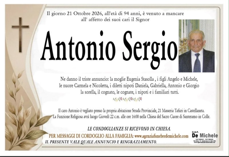 manifesto funebre
