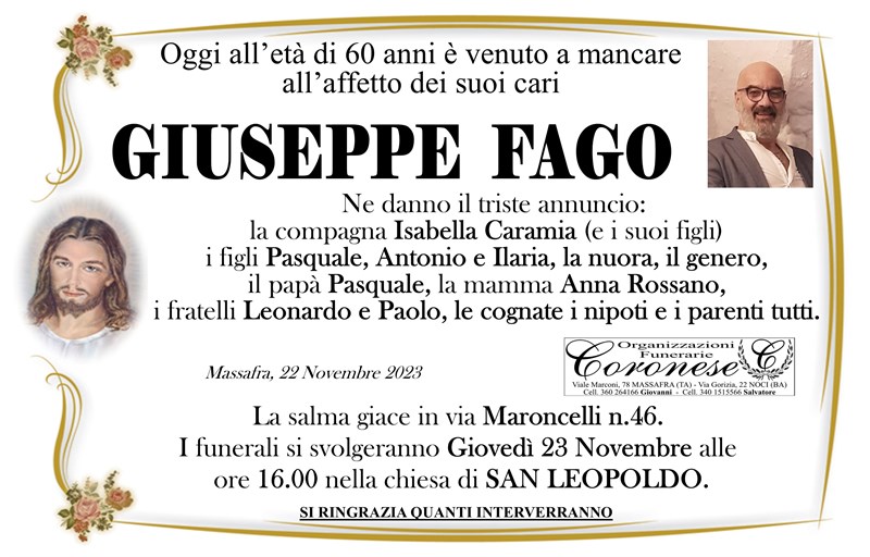 manifesto funebre