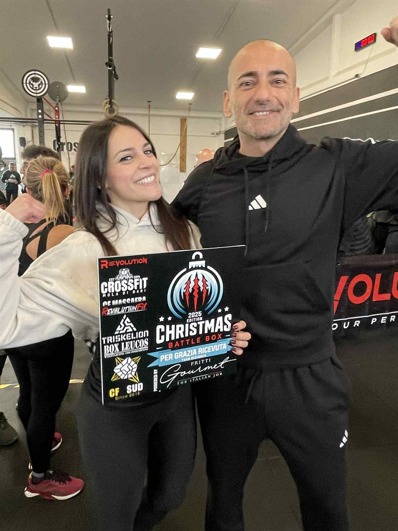 Crossfit, vittoria massafrese alla Christmas Battle Box