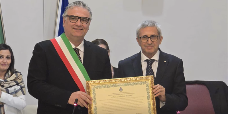 Cittadinanza onoraria al dottor Pisconti