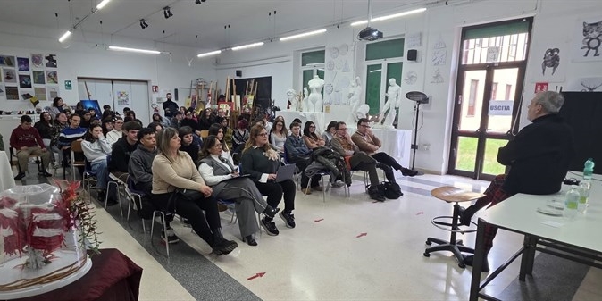 Alta moda a scuola: Miglionico al De Ruggieri