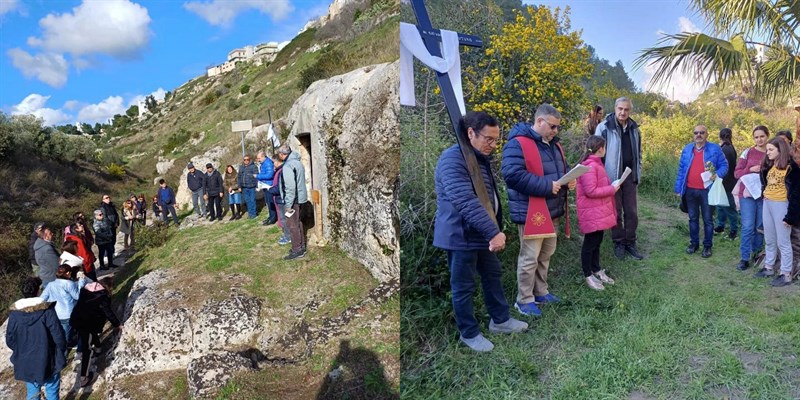 Crucifissi nella gravina Madonna della Scala di Massafra